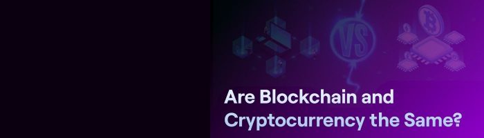 crypto vs blockchain banner